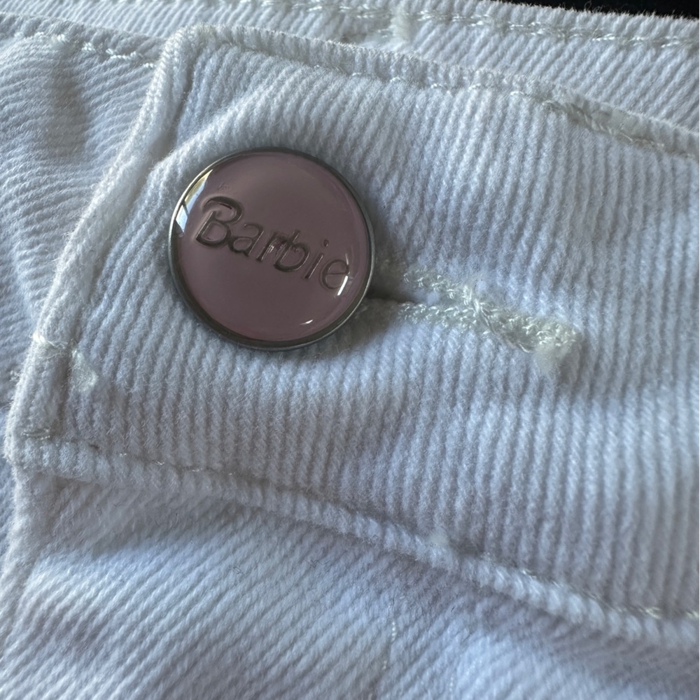 Barbie™ by PacSun White Denim Skirt & Bustier Top Set - Picture 8 of 12